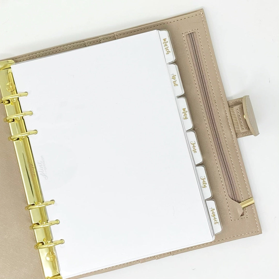 PLANNER DIVIDERS | CLEAR